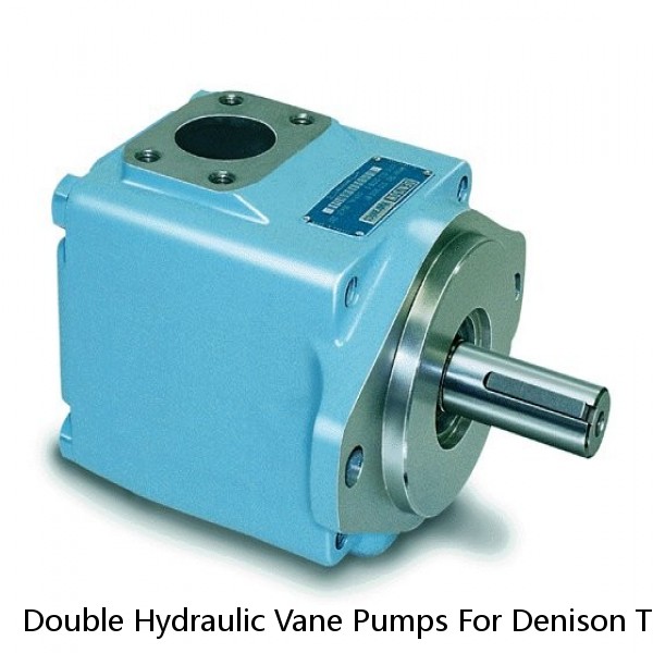 Double Hydraulic Vane Pumps For Denison T6 T7