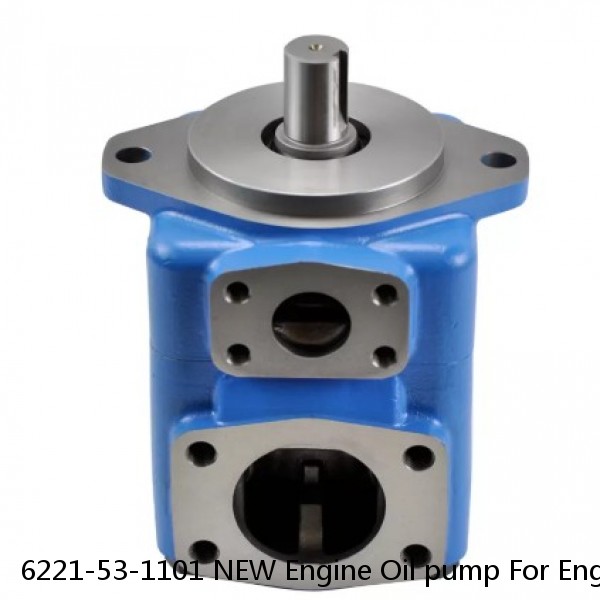 6221-53-1101 NEW Engine Oil pump For Engine Parts 6D108-1 PC300-6 Excavator