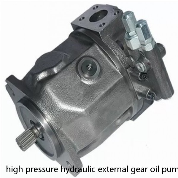 high pressure hydraulic external gear oil pump